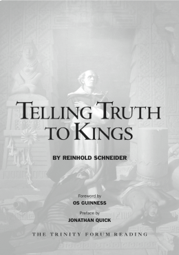 Telling Truth to Kings